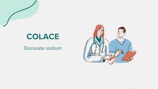 Colace Docusate sodium  Drug Rx Information [upl. by Auod]