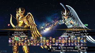 Saint Seiya Soldiers Soul ไทย  vs Battle 01 SeiyaGod Cloth vs AiolosGold Cloth [upl. by Peg]