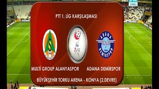 Multi Group Alanyaspor 42 Adana Demirspor PLAYOFF FİNALİ [upl. by Hnilym]