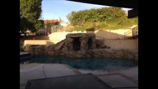 Pool Remodel Project With A Waterfall Addition by the Pool Guys Remodeling in San Dimas Glendora CA [upl. by Ellatsyrc307]