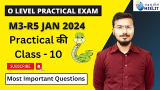 Python M3R51 Practical Exam Preparation Class 10  O Level Practical ki taiyari ComputerG [upl. by Ducan]