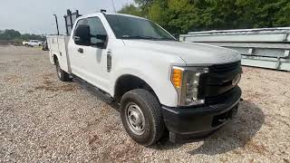 2017 Ford F250 XL 4x4 Utility bed truck [upl. by Goggin]