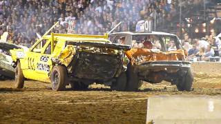 SEMO District Fair Demolition Derby in Cape Girardeau MO 1 [upl. by Kudva]