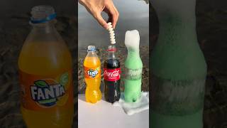 How Does Mentos React with Different Drinks mentosexperiment experiment mentos colaandmentos [upl. by Ynaffit65]