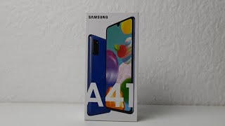 samsung galaxy A41 unboxing  فتح صندوق كالاكسي مع بعض الاختبارات [upl. by Pasadis698]