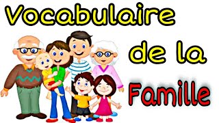 La famille  Larbre généalogique pour enfants  Vocabulaire  Papa maman frère grandsparents [upl. by Brodench561]