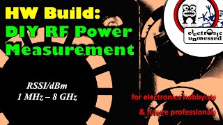 HW BUILD DIY RF Power Measurement based on Arduino Nano AD8318 Sensor and WS2812 LED EP20 [upl. by Ridinger]