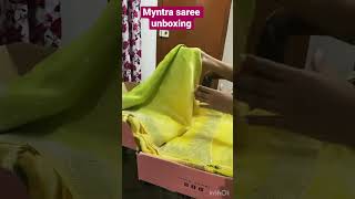 Myntra Saree Unboxing  The Koskii sarees sareelove sareeunboxing myntrashopping [upl. by Hallutama641]