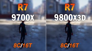 Ryzen 7 9800X3D vs Ryzen 7 9700X  Which is Better For Workstation and Gaming [upl. by Retsevlys]