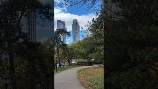 WALKING TOUR AT FORT GREENE PARK BROOKLYN NEW YORK fallseason park [upl. by Rem]