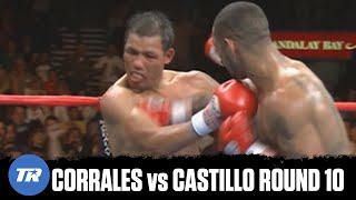 Diego Corrales vs Jose Luis Castillo  Round 10  GREATEST ROUND IN BOXING HISTORY  ON THIS DAY [upl. by Rothberg674]