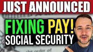 FINALLY Social Security Announces New PAYMENT FIX Addressing Overpayment… [upl. by Esiuolyram]