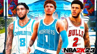 Power Of The Ball Brothers In Nba 2k23 [upl. by Akiemat]