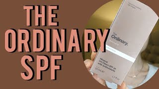 The Ordinary Sunscreen Review Dr Dray [upl. by Airehc5]