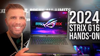 2024 Asus Strix G16 HandsOn Up to i914900HX QHD 240 hz Classic Unicorn RGB Overload [upl. by Normy]