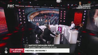 Baptiste intermittent du spectacle  quotJe vis des allocations chômage avec 1500 € par mois quot [upl. by Karlik]