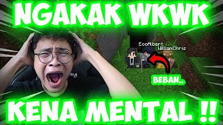 3 IDIOT MEMULAI PETUALANGAN DI MINECRAFT  LANGSUNG KENAK MENTAL [upl. by Morrill]