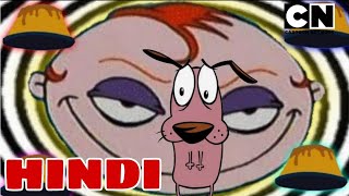 COURAGE THE COWARDLY DOG SHOW IN HINDI S4 EP 13 CARTOON NETWORK HINDI [upl. by Eilsek]