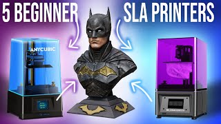 Best SLA 3D Printers for Beginners in 2023  Top 5  Resin Printers [upl. by Chute832]