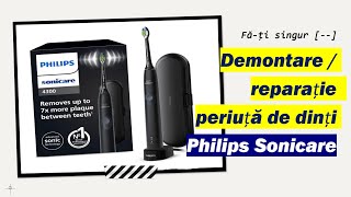 🔨  Demontare periuță de dinți Philips Sonicare [upl. by Enneirda]