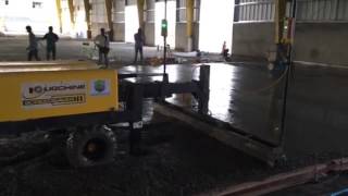 Durafloor Laser screeding Video 2 [upl. by Oinotnanauj]