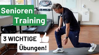 Seniorentraining  3 wichtige Übungen um Vital zu bleiben  Das BESTE Seniorentraining auf YouTube [upl. by Enuj849]