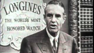 LONGINES CHRONOSCOPE WITH W AVERELL HARRIMAN [upl. by Katushka]