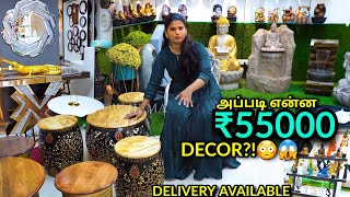 வேறு எங்கும் கிடைக்காத LUXURY Home Decor shop in Chennai [upl. by Nyraa391]