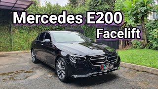 Mercedes Benz E200 Facelift 2022 [upl. by Len514]