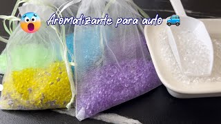 CÓMO HACER AROMATIZANTE PARA AUTO  DIY🌸❤️ [upl. by Ediva953]