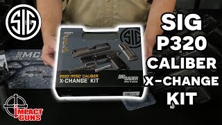 Sig P320 Caliber XChange Kit Installation  Range Test [upl. by Aurilia]