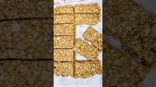 Easy peasy healthy no bake oat barshealthysnacks oatbar granolabars viralvideo [upl. by Yrram]