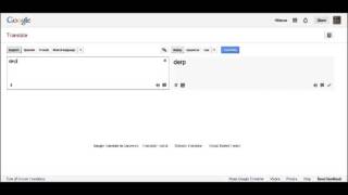 Google Translate funny sounds [upl. by Dahl34]