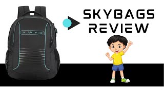 Skybag 34L with RC Rain cover and Laptop sleeve  Skybag Review In Hindi Under Budget Bag [upl. by Philoo]