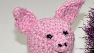 Häkeln  Amigurumi Schweinchen  Teil 3  Die Teile zusammennähen [upl. by Terle]