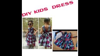 HOW TO SEW LITTLE GIRLS GATHERED DRESS  BEGINNER FRIENDLY [upl. by Ruffi]