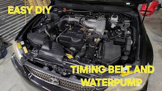 Lexus IS300 Timing Belt and Waterpump Replacement [upl. by Cesar]