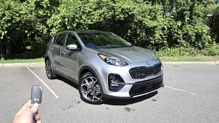 2022 Kia Sportage SX Start Up Test Drive Walkaround and Review [upl. by Bourn]