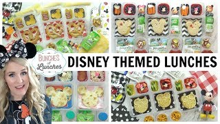 FUN Disney Themed Lunch Ideas 🏰 Bunches Of Lunches [upl. by Nerland]