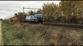 Trainspotting at Ulfterhoek near Sevenum the Netherlands 🇳🇱 November 142024 Container Train RTBC [upl. by Gustavus892]