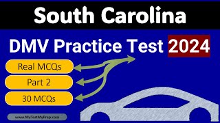 South Carolina DMV Permit Test 2024  Practice Questions Answers amp Detailed Explanations 🚗 [upl. by Jorgensen]