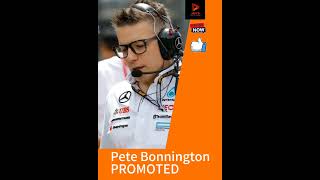 Pete Bonnington PROMOTED 👏  F1 f1 formula1 [upl. by Rosenberger]