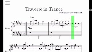 Kingdom Hearts 3D Dream Drop Distance Traverse in Trance piano [upl. by Eirrej]