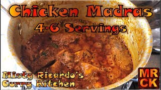 Chicken Madras for 46 people BIR Style by Misty Ricardos Curry Kitchen [upl. by Nosreffej]