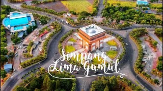 Simpang Lima Gumul Drone View [upl. by Johannah]