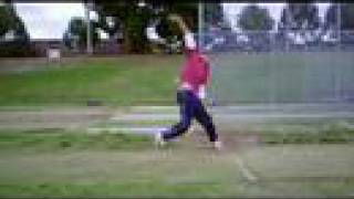 Ashwins bowling action in Slowmo [upl. by Merrili]