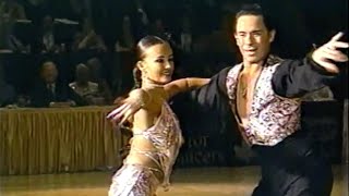 Paul Killick  Oxana Forova  1995  Samba  Heritage Classic  Asheville North Carolina [upl. by Nnylkcaj]