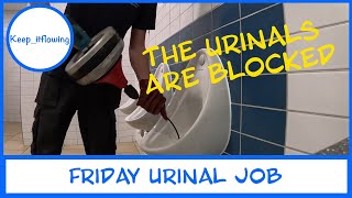 Friday job blocked urinals [upl. by Emmalyn401]