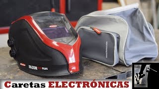 Caretas electrónicas para soldar  así funcionan  Fazor 1000 plus Review [upl. by Arber]