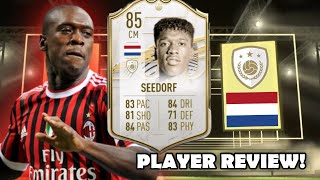 IS HE WORTH IT 🤔 85 BASE ICON SEEDORF REVIEW  FIFA 21 [upl. by Clyte]